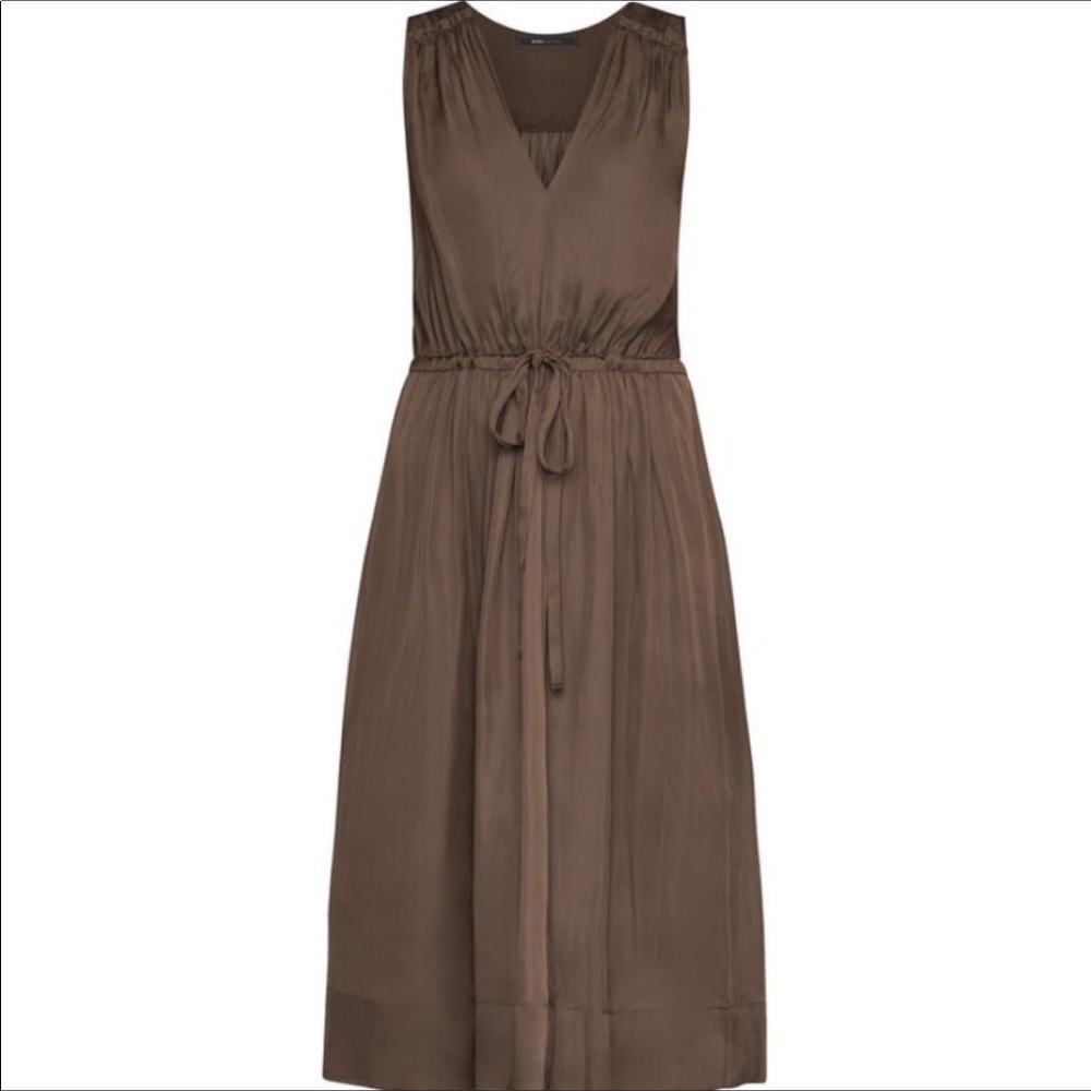 BCBG Brown Flowy Dress